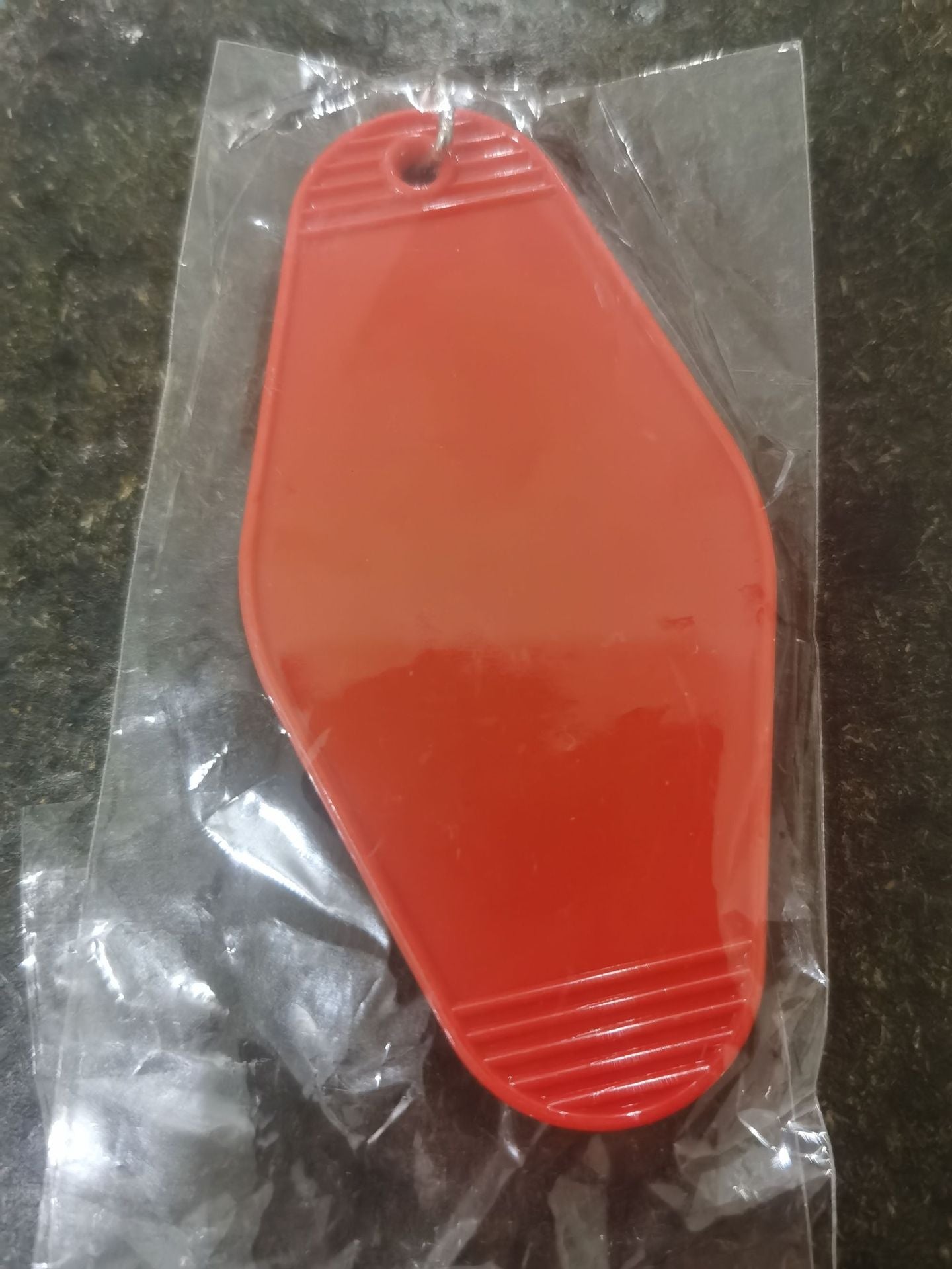 Wholesale Plastic Luggage Tag Retro Motel Number Tag Diamond Hotel Room Card Keychain